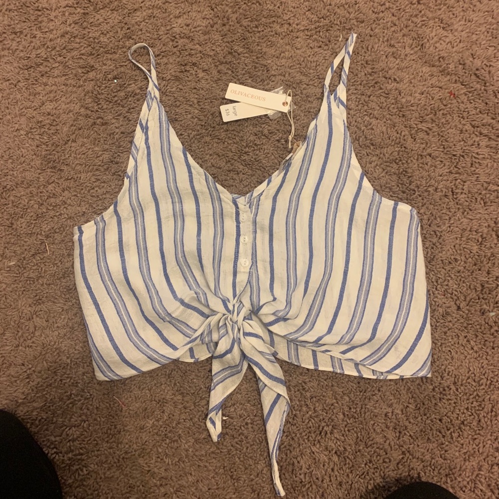 Cropped shirt